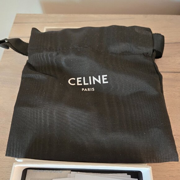 Celine Card Holder in Shiny Calfskin - Picture 5 of 11